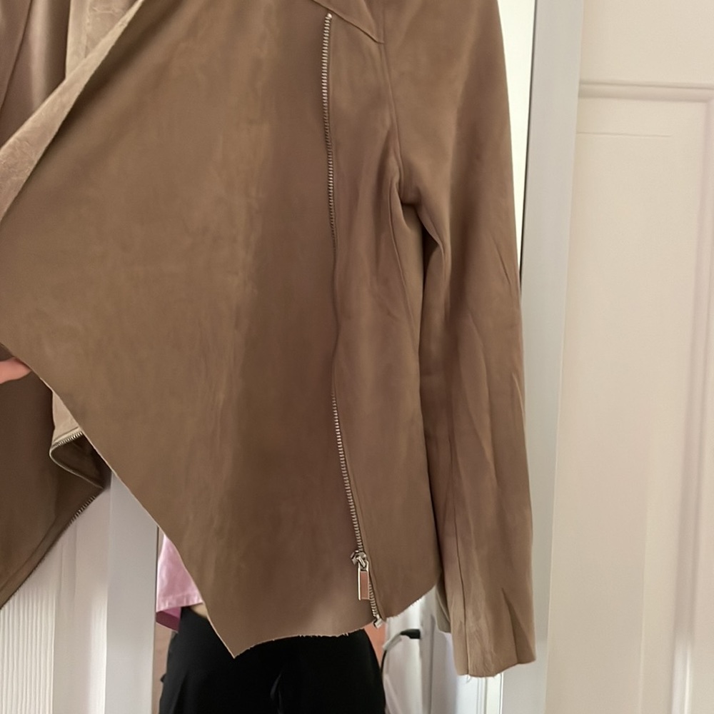 Tan Suede Jacket - Picture 3 of 5